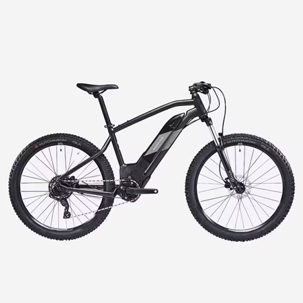 ROCKRIDER 27.5" Hardtail Electric Mountain Bike E-ST 500 - Black ID 8654920